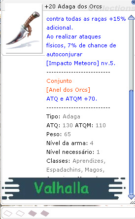 +20 Adaga dos Orcs