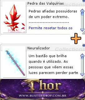 Combo Neuralizador + 4 Pedra das Valquírias