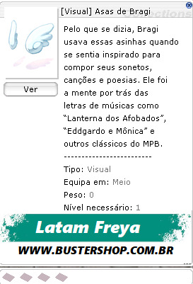 [Visual] Asas de Bragi