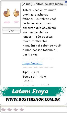 [Visual] Chifres de Ovelhinha