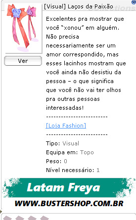 [Visual] Laços da Paixão