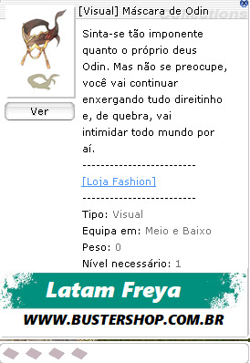 [Visual] Máscara de Odin