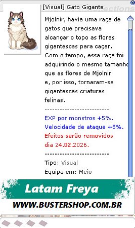 [Visual] Gato Gigante