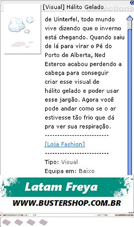 [Visual] Hálito Gelado