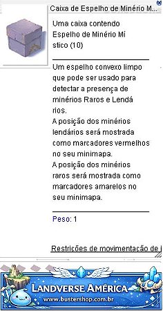 Caixa de Espelho de Minério Místico (10)