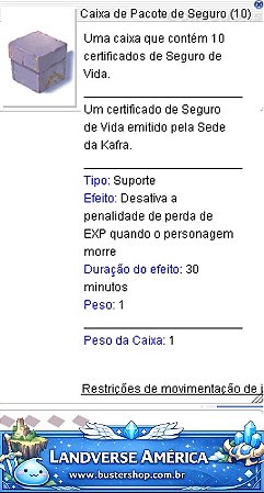 Caixa de Pacote de Seguro (10)