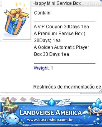 Happy Mini Service Box