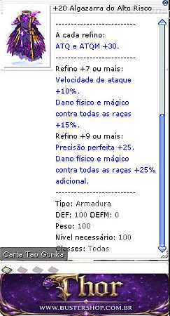 +20 Algazarra do Alto Risco