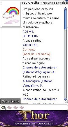 +10 Orgulho Arco-Íris dos Feitiços