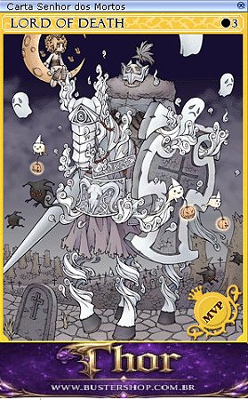 Carta Senhor dos Mortos