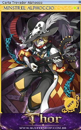 Carta Trovador Alphoccio