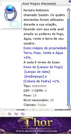 Anel Mágico Elemental [1]