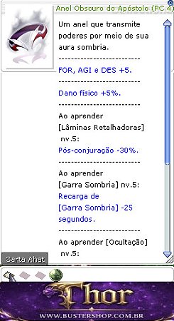 Anel Obscuro da Apóstolo PC 4