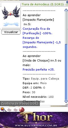 Tiara de Asmodeus SOR 3