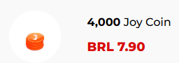 4,000 Joy Coin