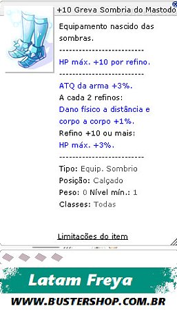 +10 Greva Sombria do Mastodonte