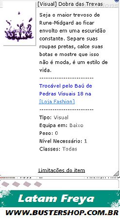 [Visual] Dobra das Trevas