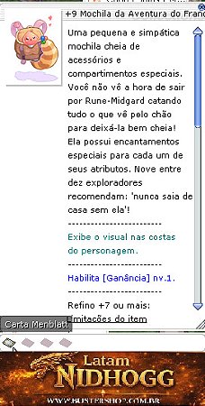 +9 Mochila da Aventura do Franco-atirador [1]