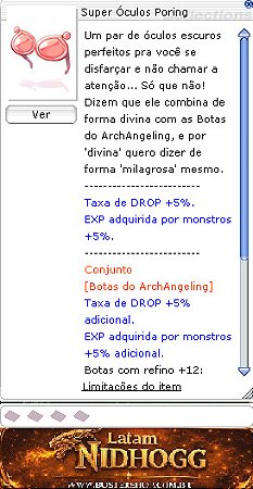 Super Óculos Poring