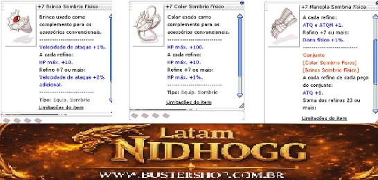 +7 Combo Sombrio Físico