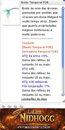 Broto Temporal FOR