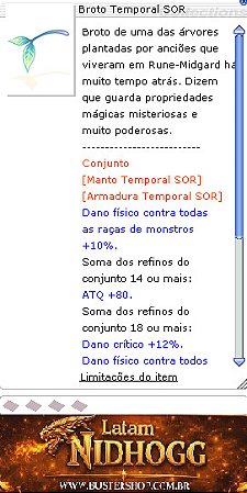 Broto Temporal SOR