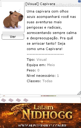 [Visual] Capivara