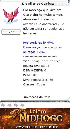 Drainiliar de Combate