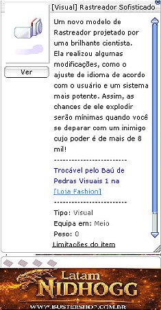 [Visual] Rastreador Sofisticado