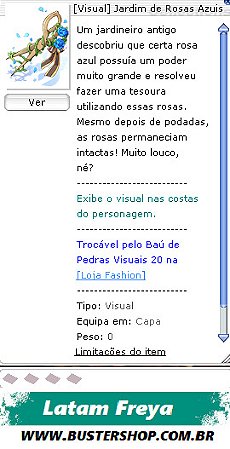 [Visual] Jardim de Rosas Azuis