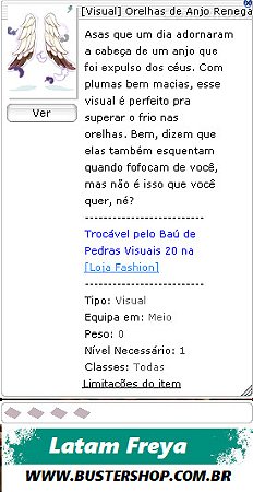 [Visual] Orelhas de Anjo Renegado