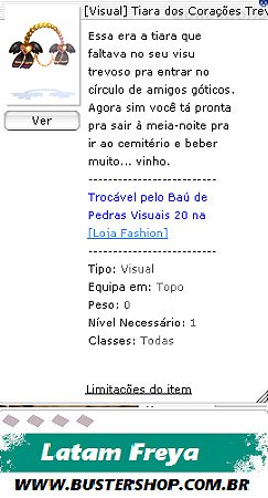 [Visual] Tiara dos Corações Trevosos