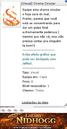 [Visual] Chama Circular