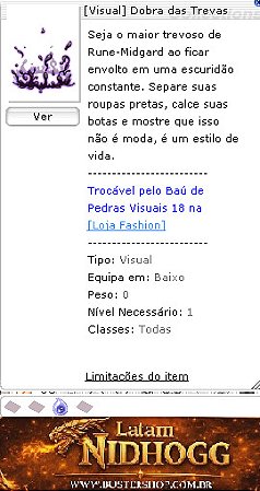 [Visual] Dobra das Trevas