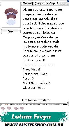 [Visual] Quepe do Capitão