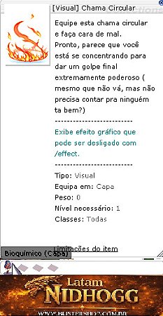[Visual] Chama Circular Encantado