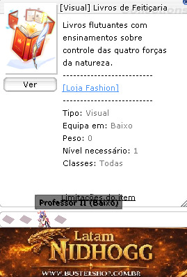 [Visual] Livros de Feitiçaria Encantado Professor