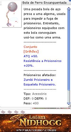 Bola de Ferro Ensanguentada