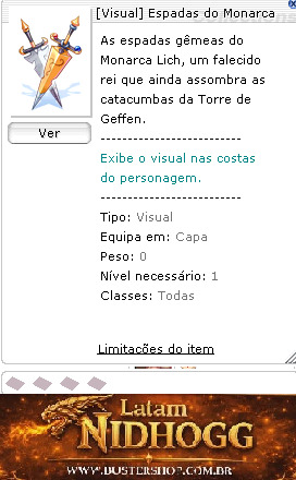 [Visual] Espadas do Monarca