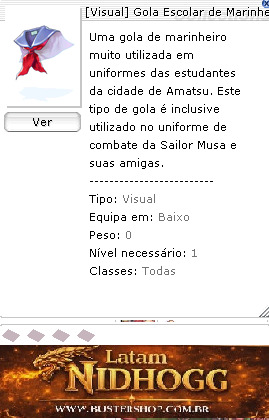 [Visual] Gola Escolar de Marinheiro