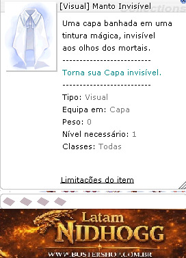 [Visual] Manto Invisível