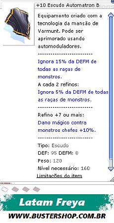 +10 Escudo Automatron B   [1]