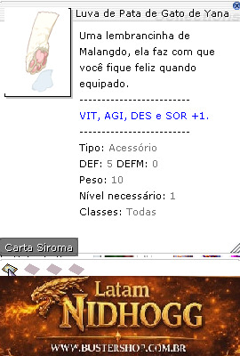 Luva de Pata de Gato Yana  [1]