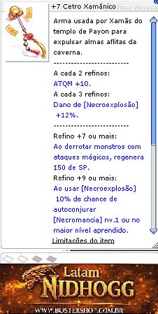 +7 Cetro Xamânico