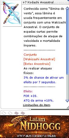 +7 Kodachi Ancestral   [2]