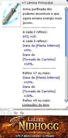 +7 Lâmina Primordial  [2]