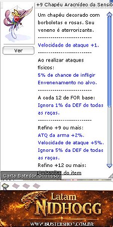 +9 Chapéu Aracnídeo [1]