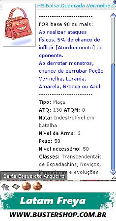+9 Bolsa Quadrada Vermelha  Ciclonal BI MA5 MA 2 [2]