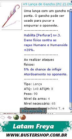 +9 Lança de Gancho   [1]