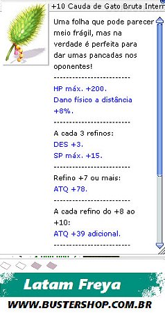 +10 Cauda de Gato Bruta Intermediária   [2]